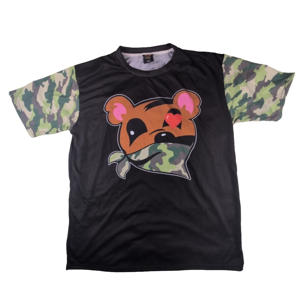 Heart N' Soul Women's Deep Woods Camp Gangster Bear 2XL